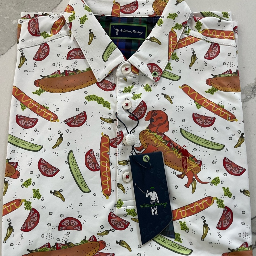 William Murray Men’s Golf  Polo
Size SMALL!